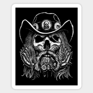 Motormouth - heavy metal skull Magnet